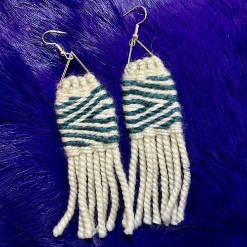 Powerhouse Teal Everyday Adornment Earrings