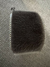 Load image into Gallery viewer, Large seal skin bracelet cuff