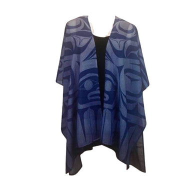 Raven Split Fashion Shawl