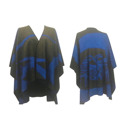 Wolf Fashion Wrap/Poncho