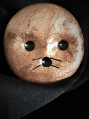 Seal Face Brooch/Pin