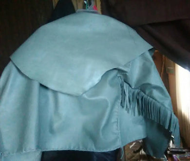 Cowhide leather jacket