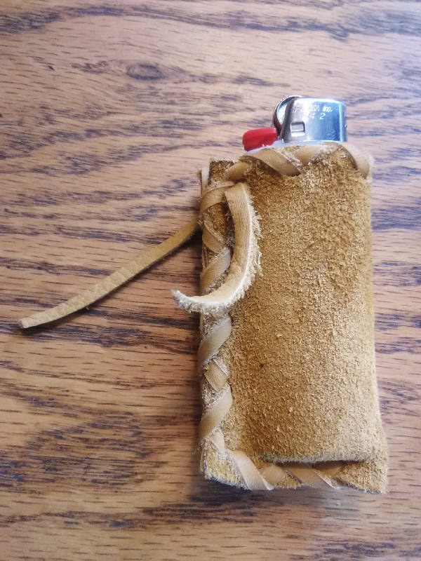 Leather lighter case (#21)