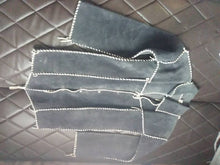 Load image into Gallery viewer, Long cowhide jacket