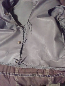 Cowhide leather jacket