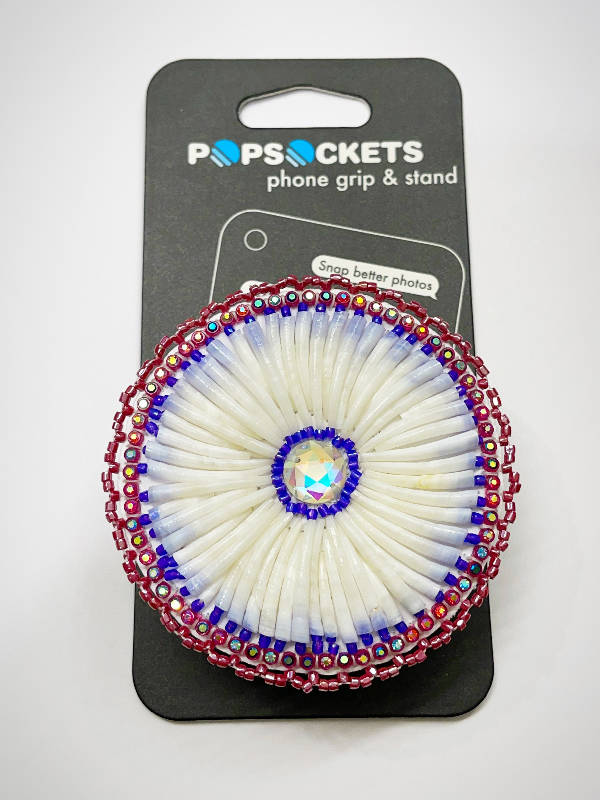 Beaded popsocket