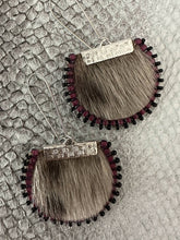 Load image into Gallery viewer, Seal skin earrings