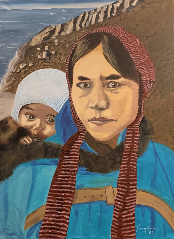 King Island Mother & Child