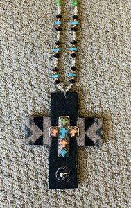 Pendleton Cross Pendant Necklace