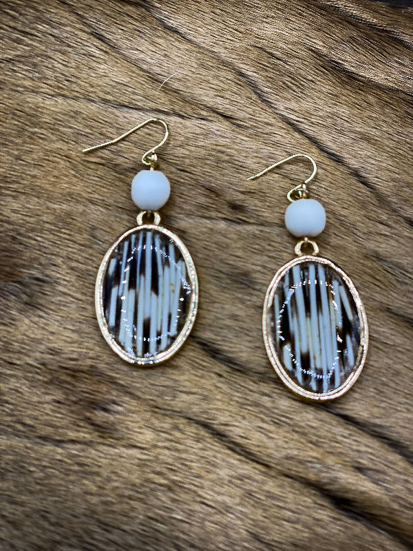 Porcupine quill earrings hotsell