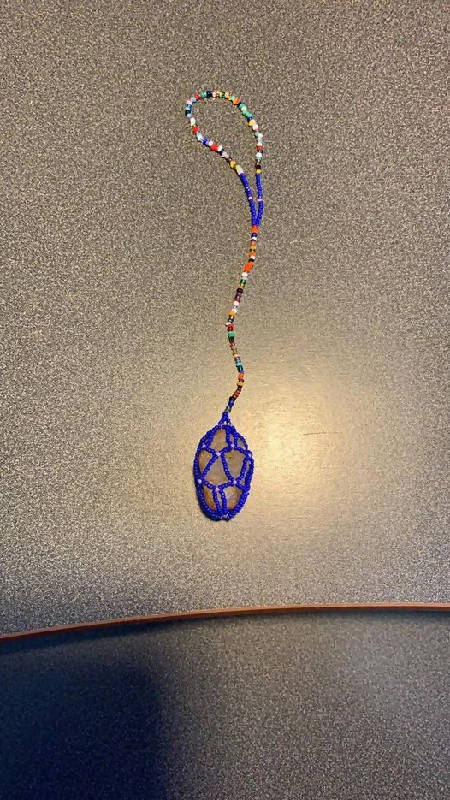 Agate hanging ornament