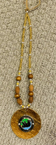 Children's Necklace with spinner bear