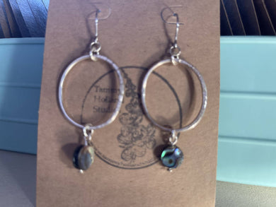 Silver hoop