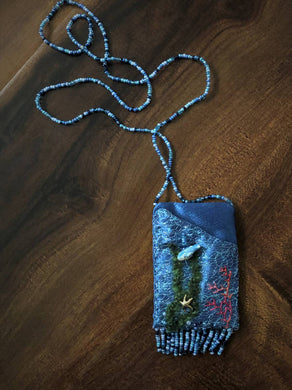 Blue Whale Medicine Bag