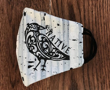 Load image into Gallery viewer, Raven Design Cotton face mask