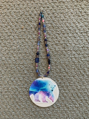 Children's Necklace with Polar Bear