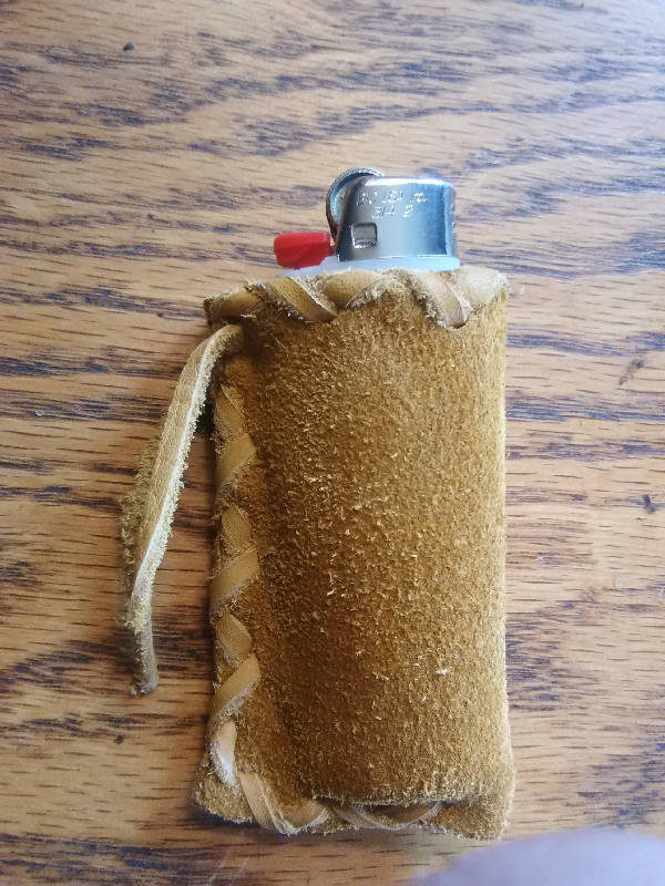 Leather lighter case (#24)