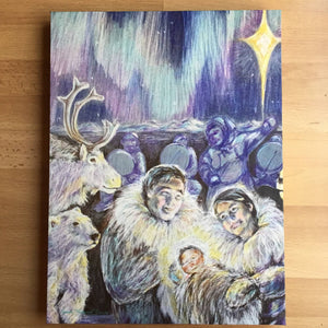 "Native Nativity" Gallery Wrapped Canvas Print 12x16" Free Shipping