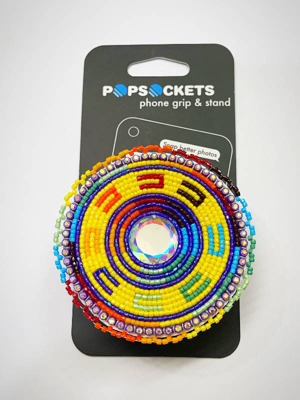 Beaded popsocket