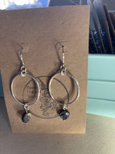 Load image into Gallery viewer, Silver hoop