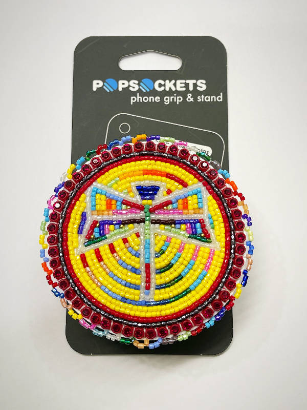 Beaded popsocket
