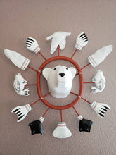 Load image into Gallery viewer, Alaskan &quot;Polar Bear Head Mask&quot;