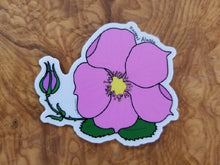 Load image into Gallery viewer, Harvest Alaska Arctic Rose Sticker