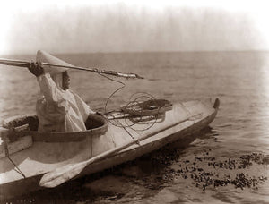 Bryon L Amos "Ancient Kayaker Hunter"