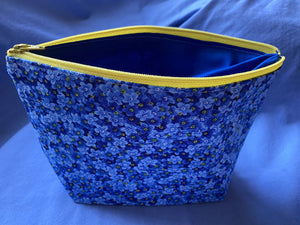 Forget Me Not Cosmetic Bag