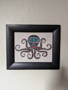Octopus "Náañw" Print