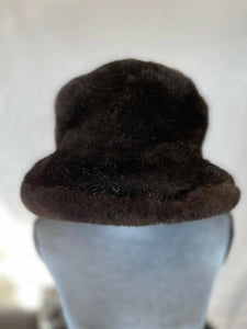 Sea Otter fur Bucket Hat EXTRA LARGE