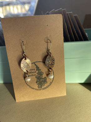 Embossed copper