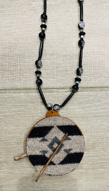 Pendleton Inupiat Drum Necklace