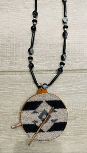 Pendleton Inupiat Drum Necklace