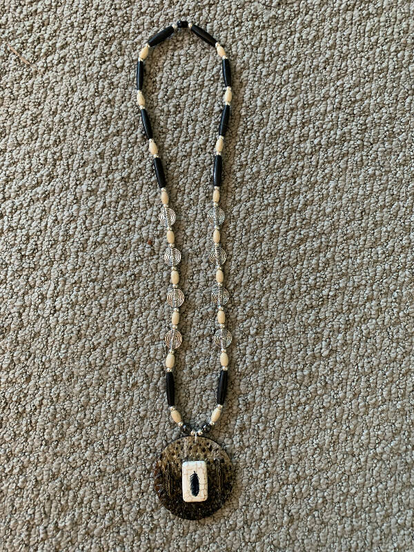 Necklace with Salmon Skin