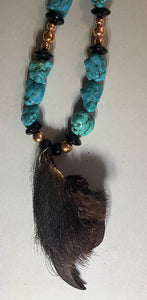 Black Bear Claw Necklace