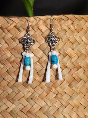 Turquoise Bead Earrings