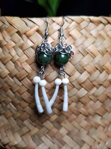 Kobuk Jade Bead Earrings