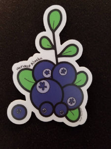Harvest Alaska Blueberries Sticker