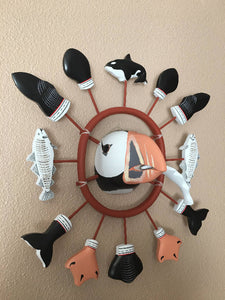 Alaskan Puffin Head Mask