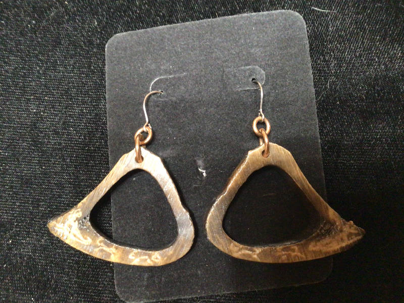 Moose Bone Earrings