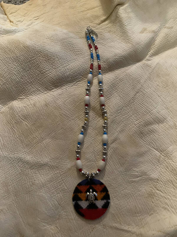 Children's Necklace with Turtle