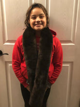 Load image into Gallery viewer, Sea Otter Stole/Scarf - Large - (60&quot;x3&quot;) - Made2order