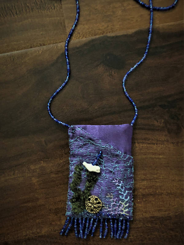 Beluga Whale Medicine Bag