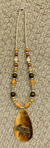 Children's Necklace with Alaska Moose