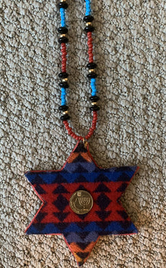 Star of David Pendleton Pendant Necklace
