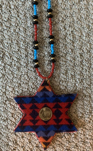 Star of David Pendleton Pendant Necklace