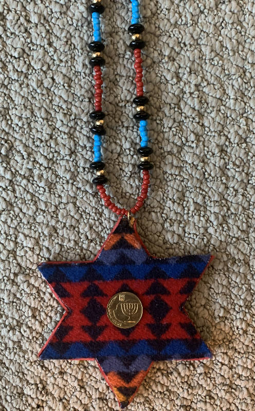Star of David Pendleton Pendant Necklace