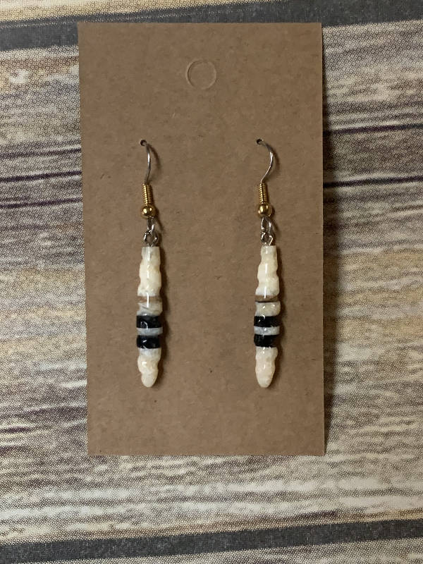 Spiral layered earrings
