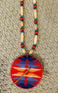 Pendleton Inupiat Drum Necklace
